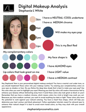 Load image into Gallery viewer, Digital Makeup Analysis